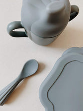 Konges Sløjd silicone clam set light blue